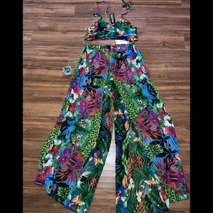 2 Piece Tropical Outfit